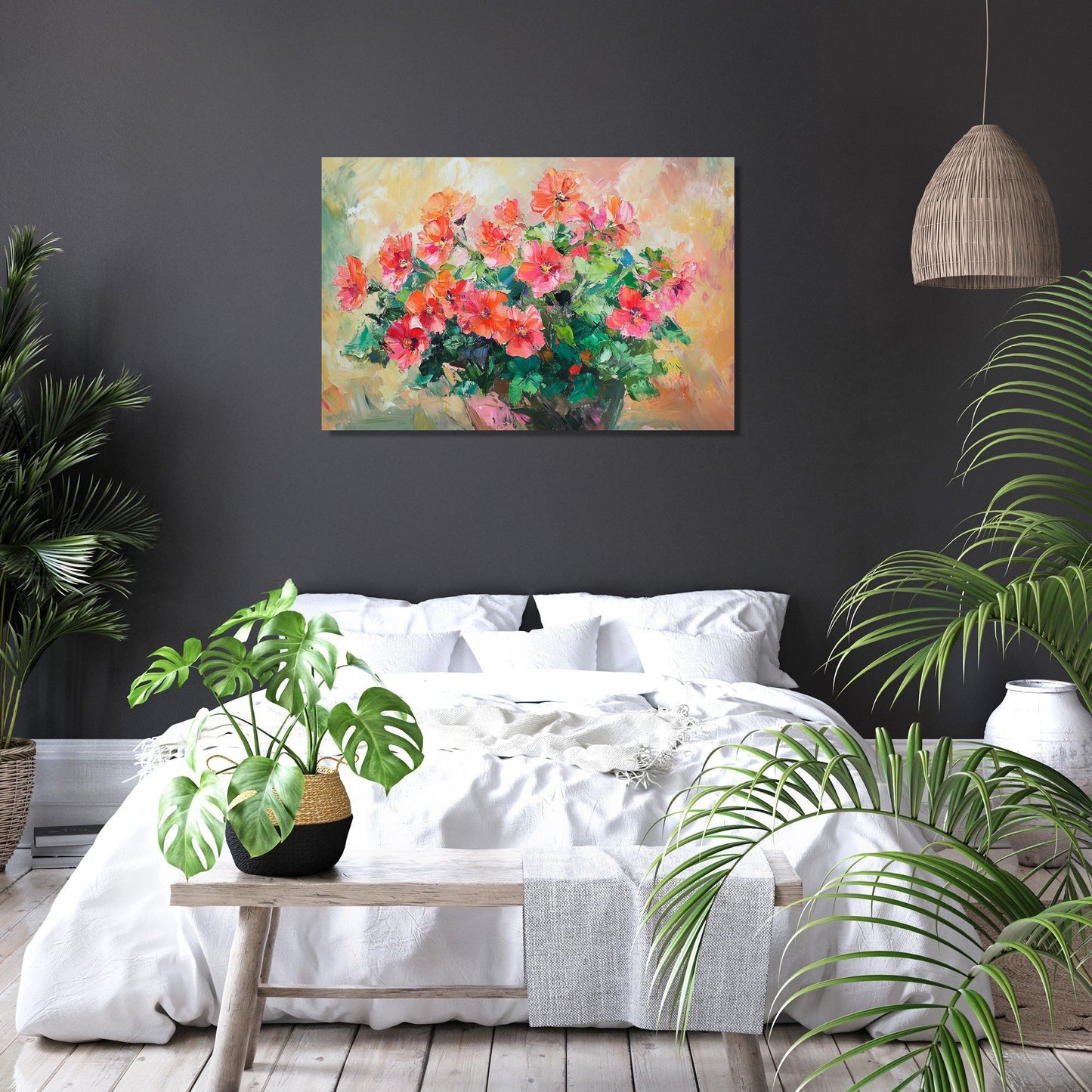 Geranium Reverie Canvas