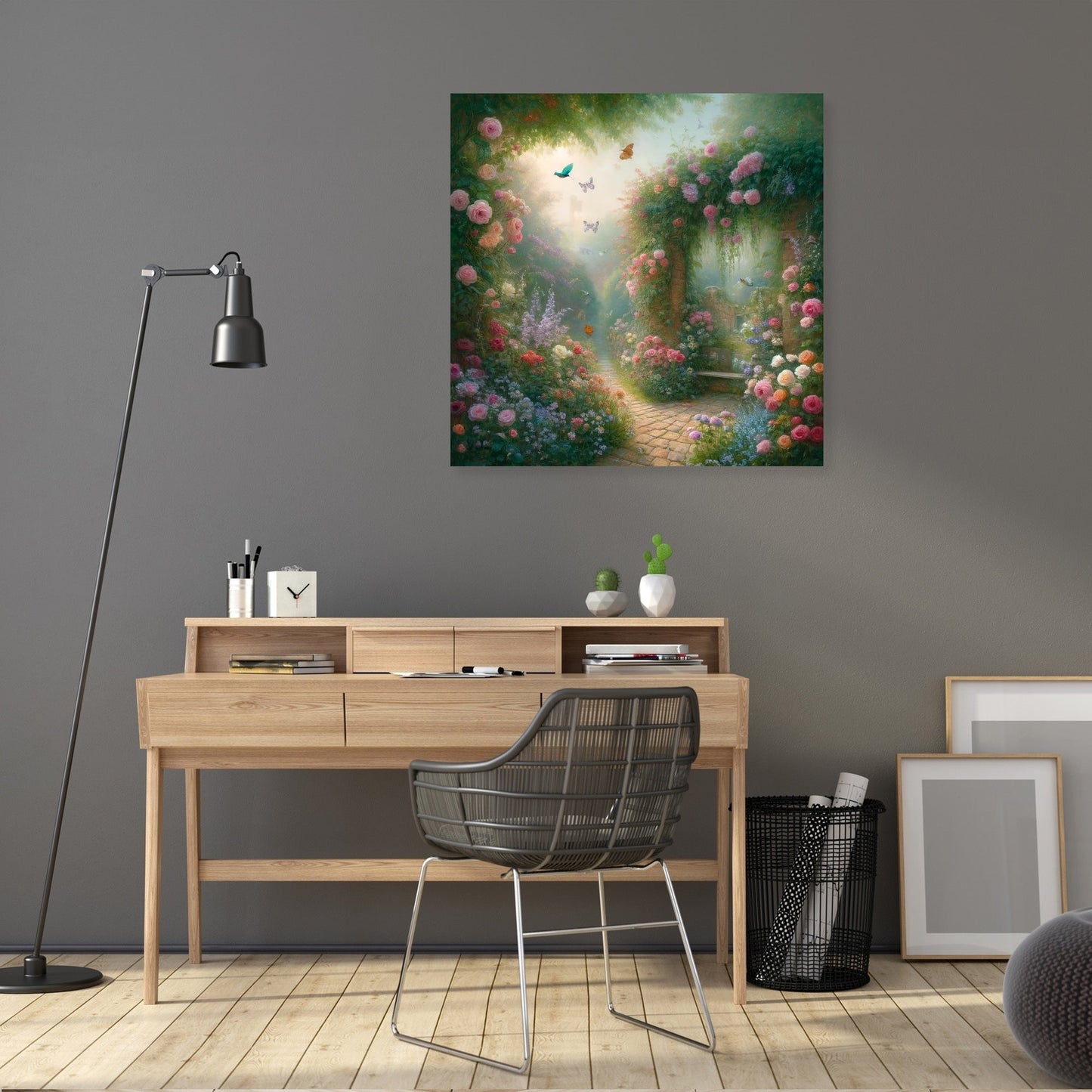Secret Garden Retreat Canvas