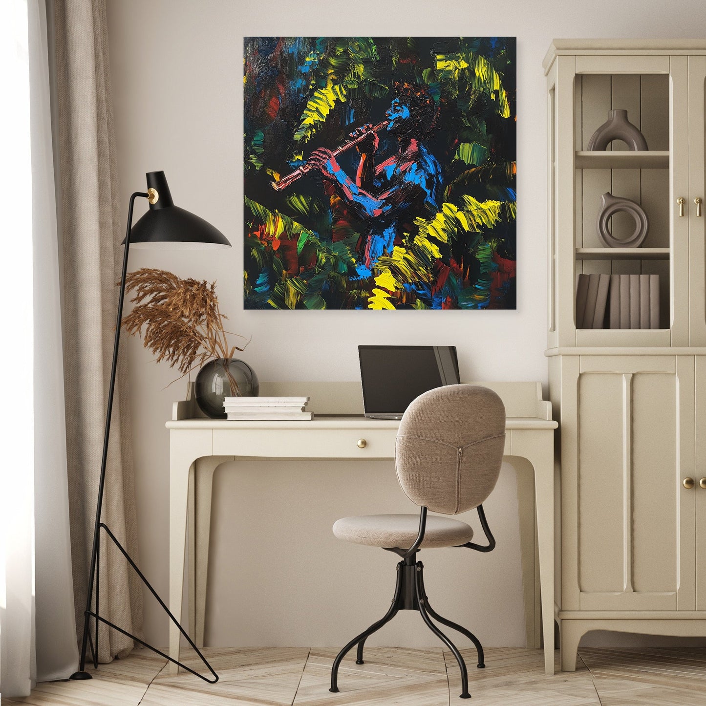 Faun's Serenade Canvas