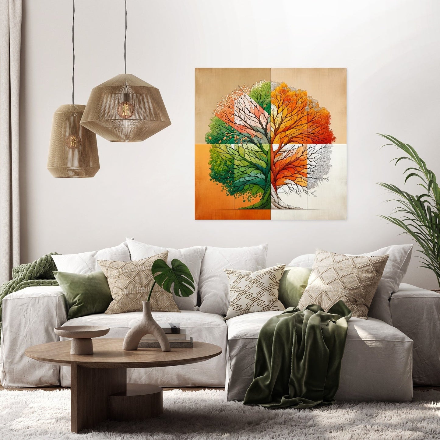 Seasonal Cycles Canvas