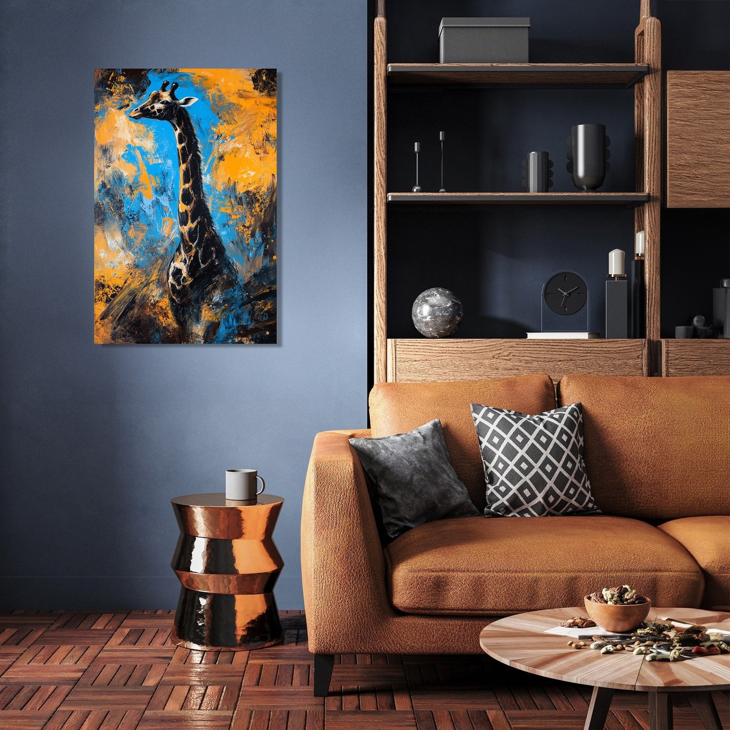 Graceful Giraffe Canvas