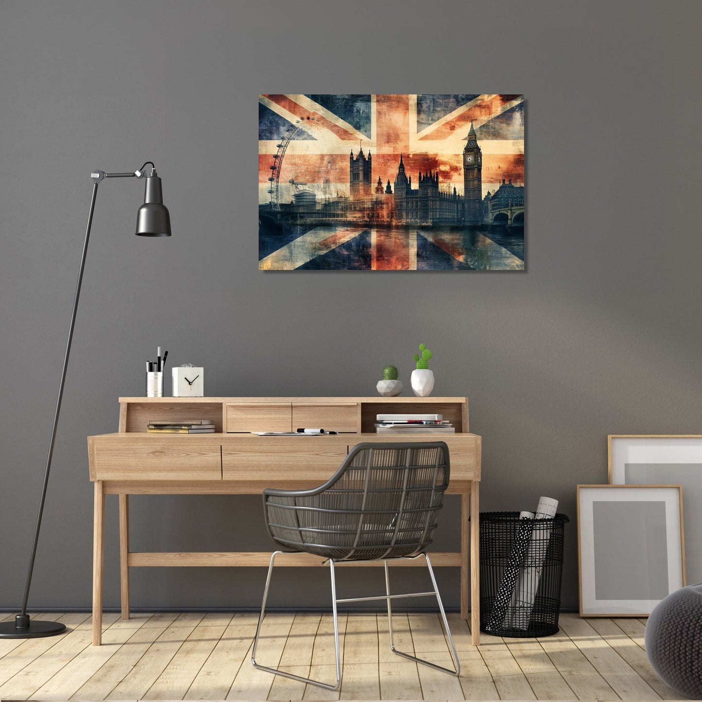 London Skyline Union Canvas