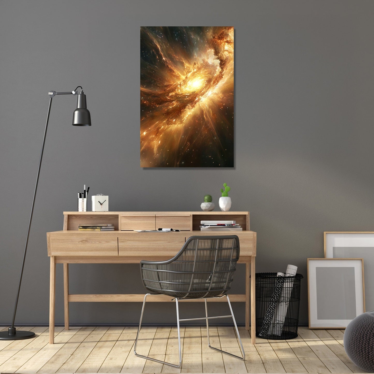 Celestial Starburst Canvas