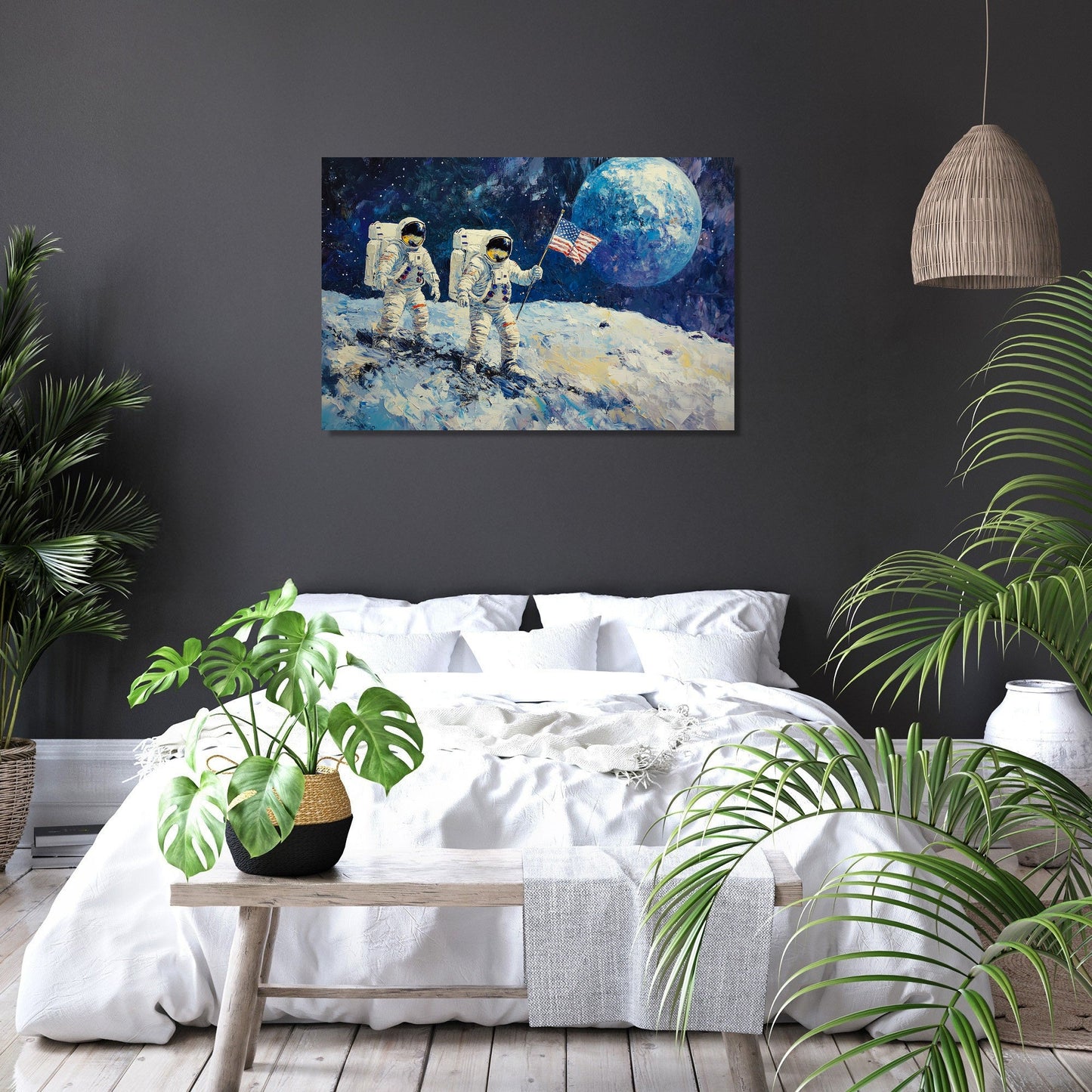 Lunar Exploration Canvas