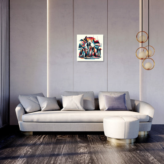 New York Beat Landscape Canvas