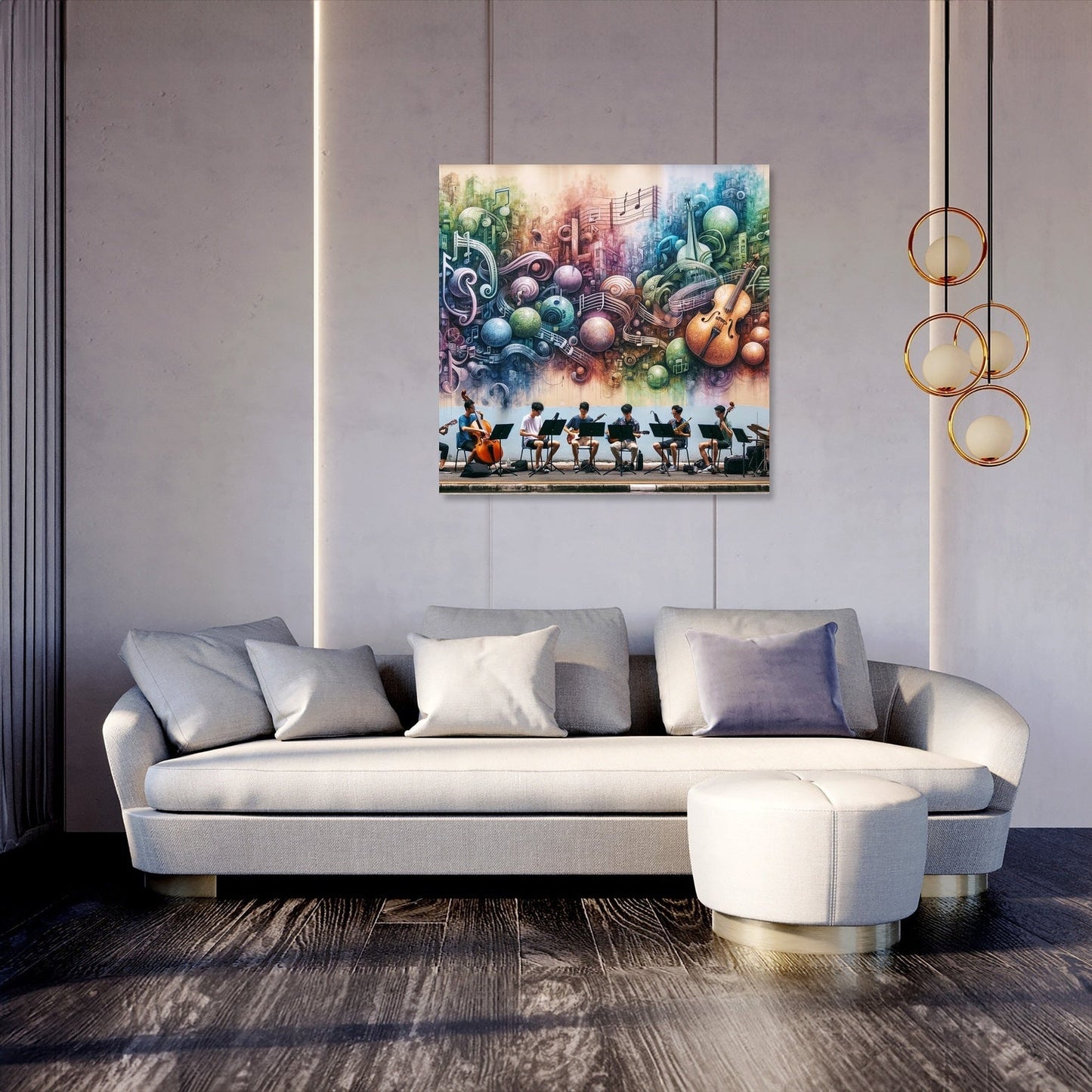Symphony of the Streets Canvas
