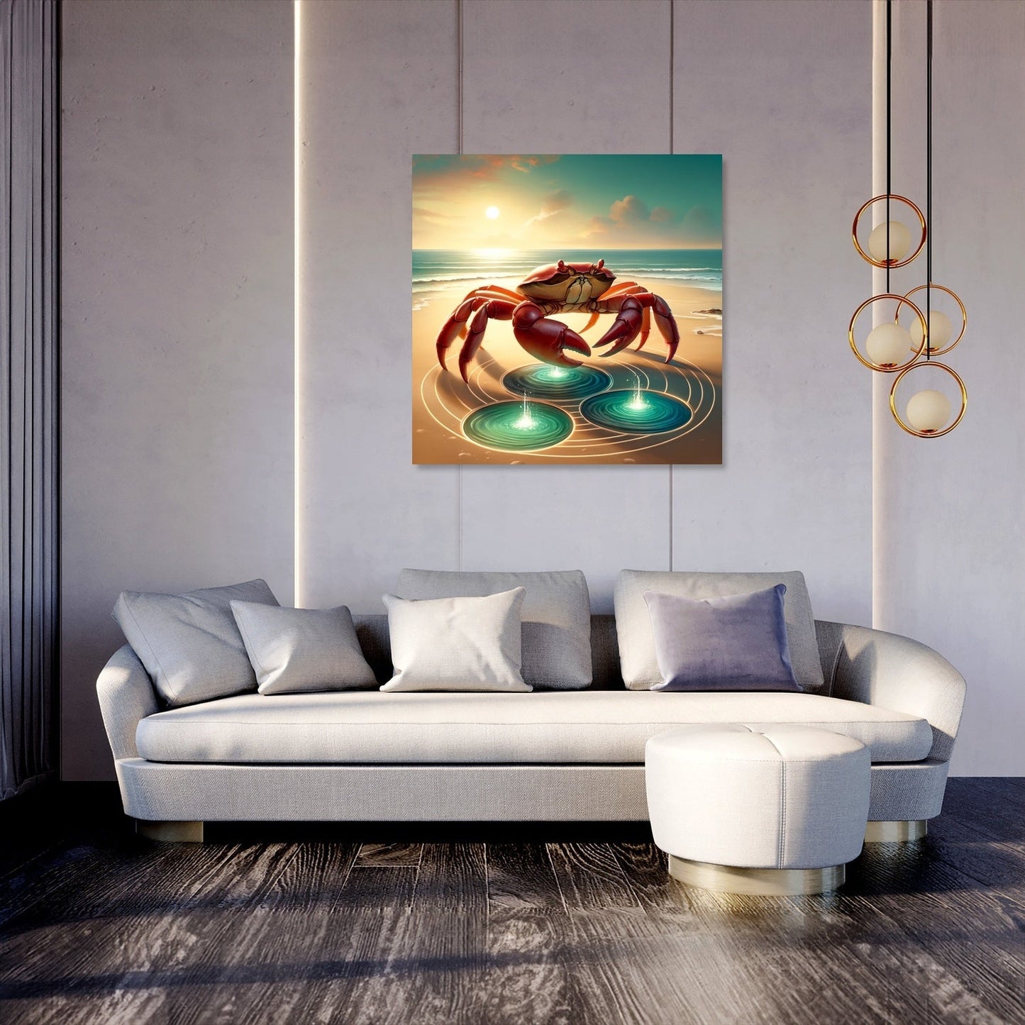 Cancer’s Healing Shore Canvas