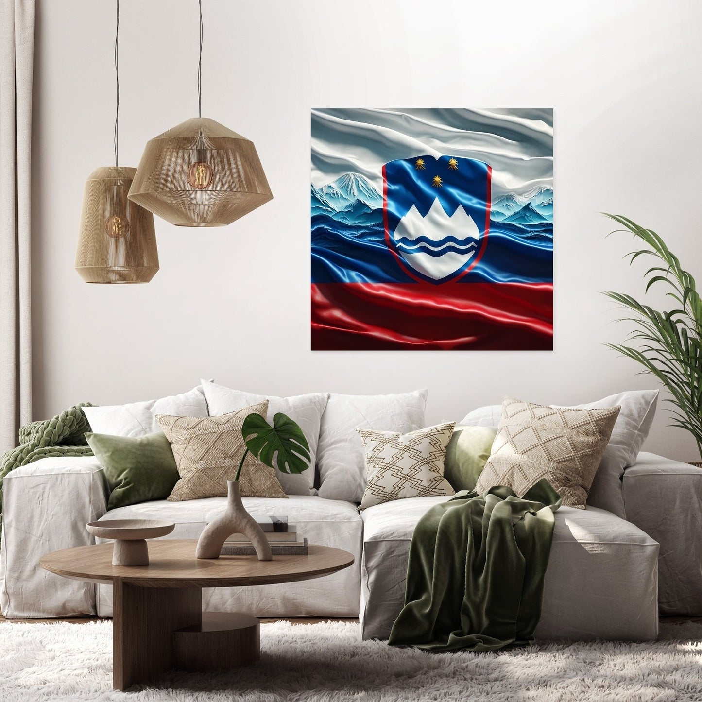 Slovenia Harmony Canvas