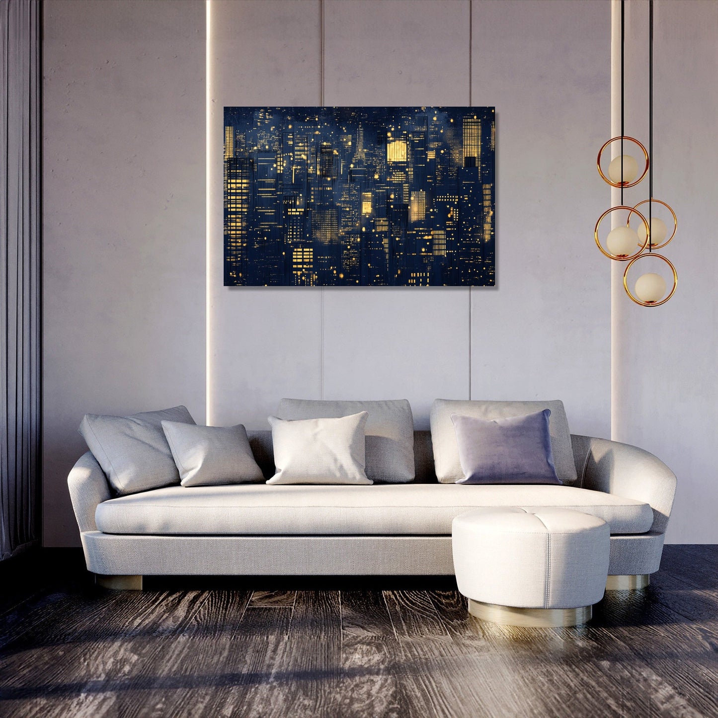 Urban Nocturne Canvas