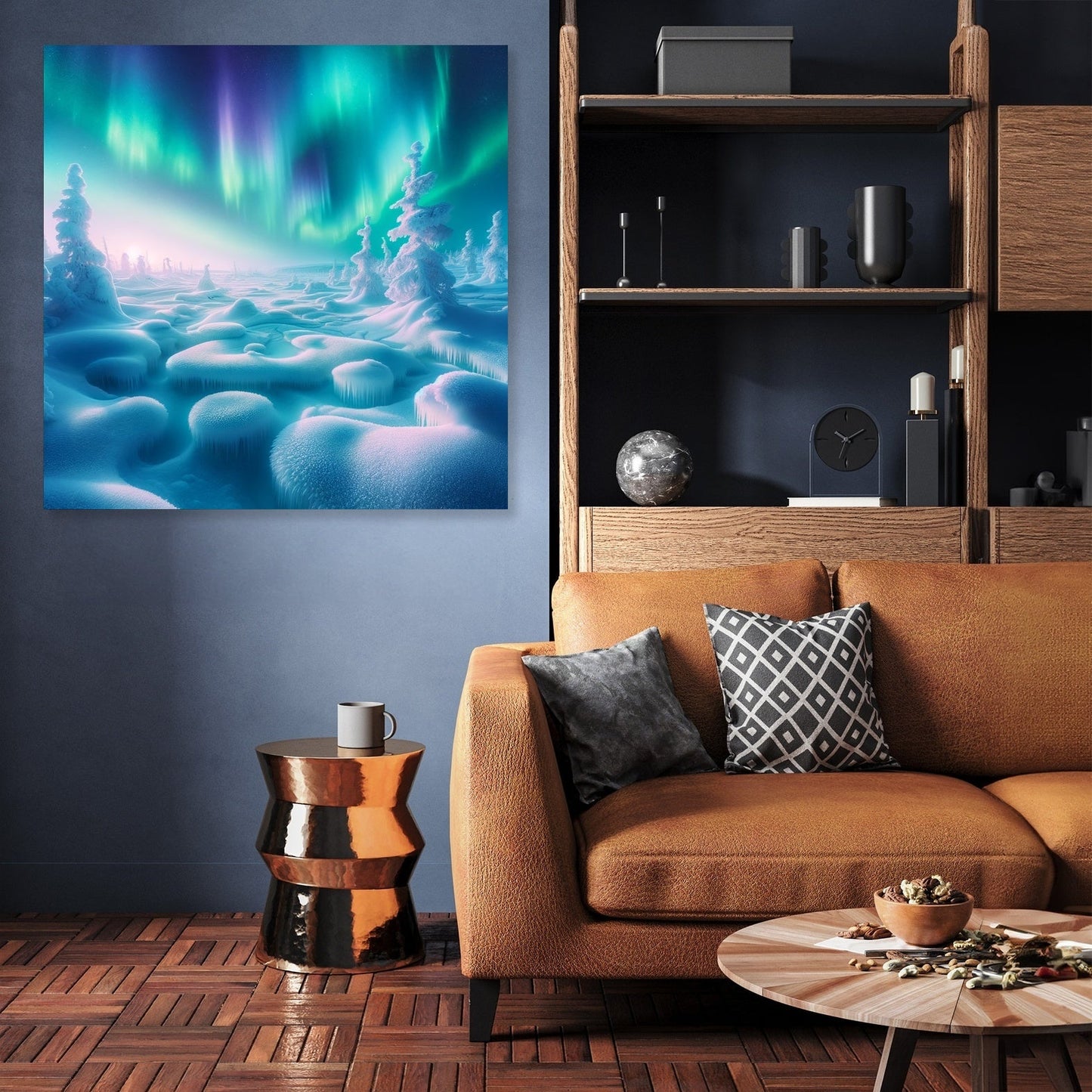 Aurora Whisper Canvas