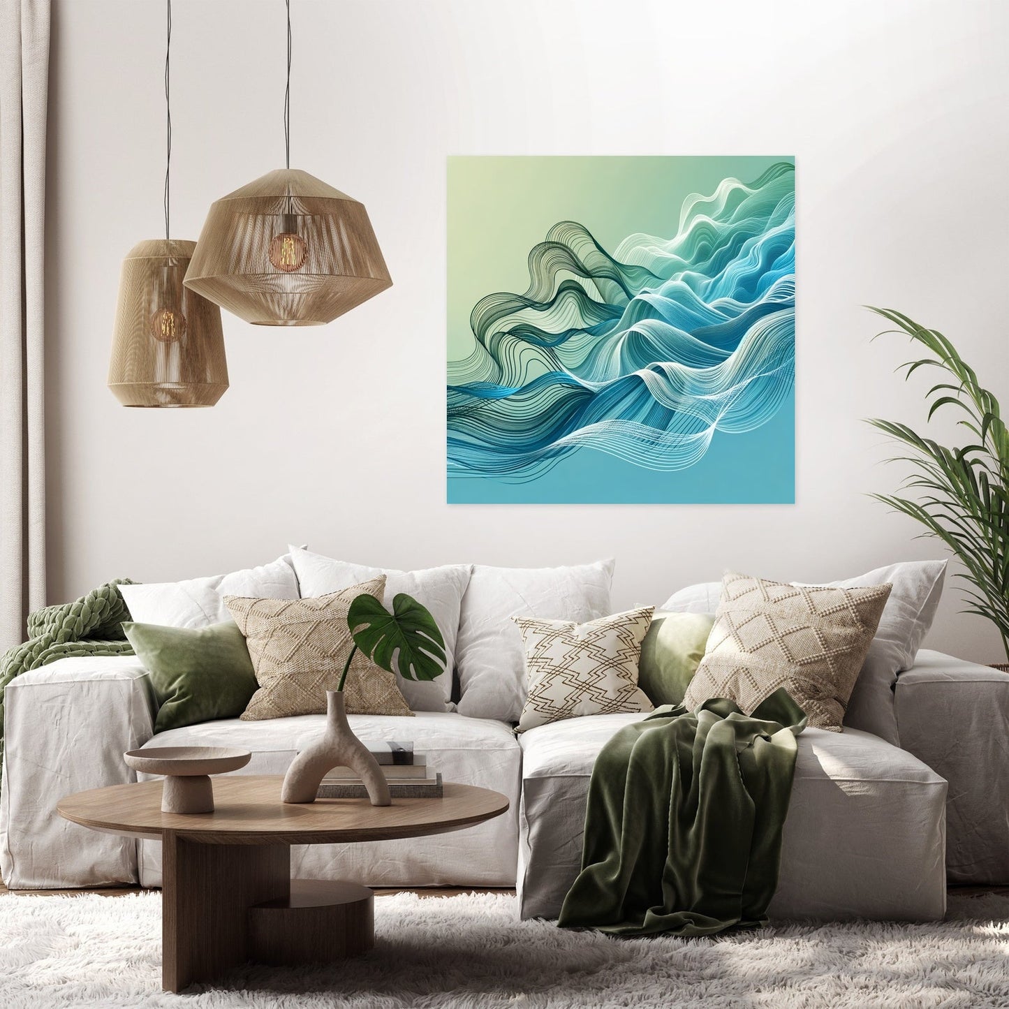 Ocean Waves Canvas