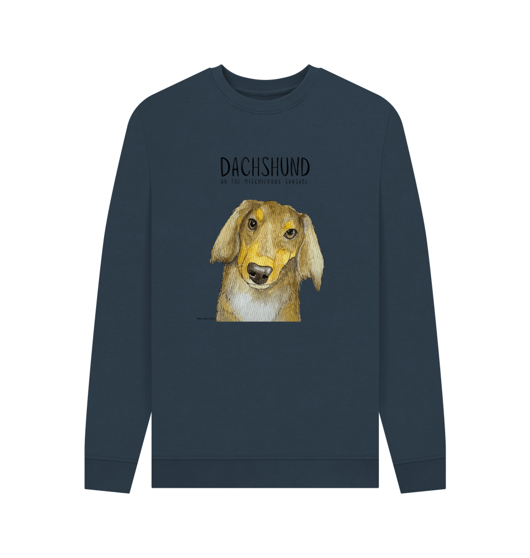 Long Haired Hot Dog Sweatshirt – For the Fearless Doxie Fans!