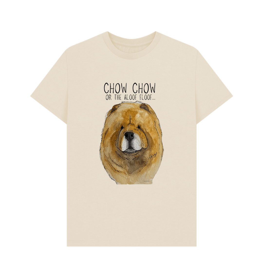 Show Off Your Aloof Floof with This Fun Red Chow Chow Tee!
