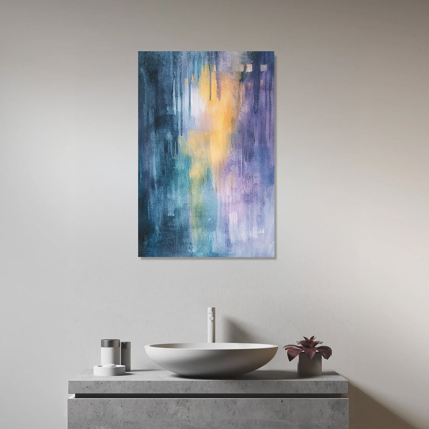 Rainy Reflection Canvas