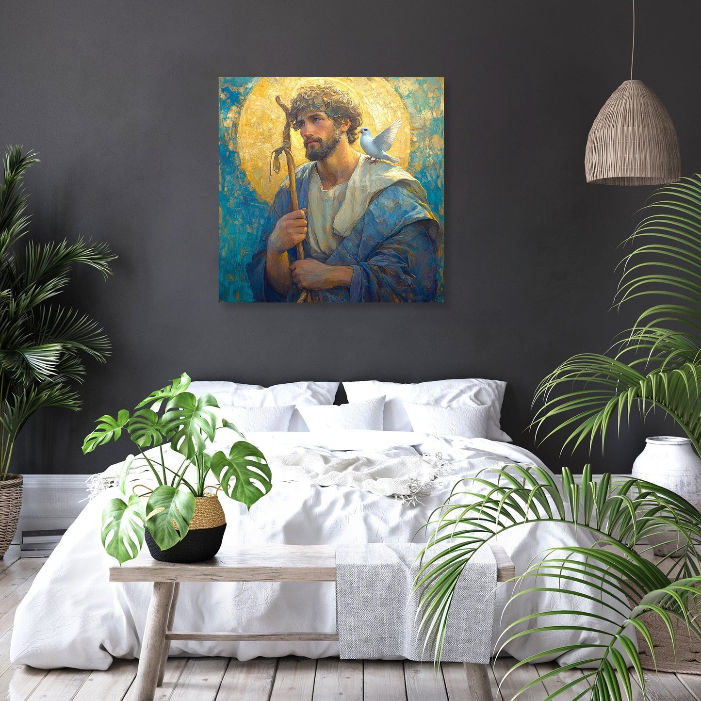Saint David's Halo Canvas