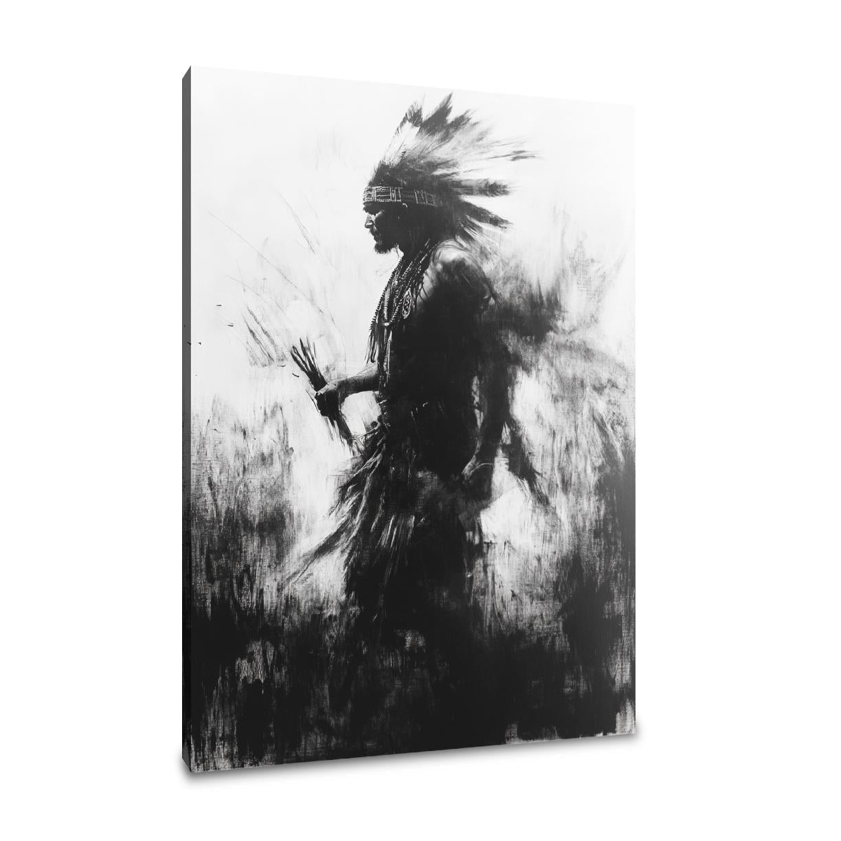 Warrior Chief's Majesty Canvas