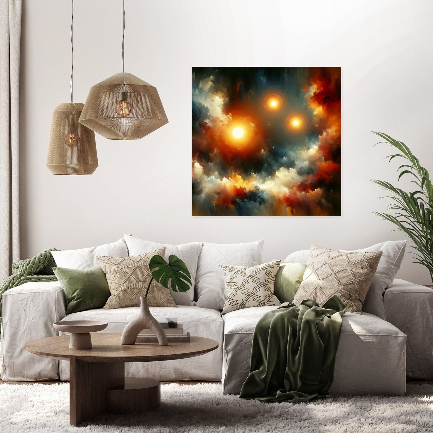 Nebula Emotions Canvas