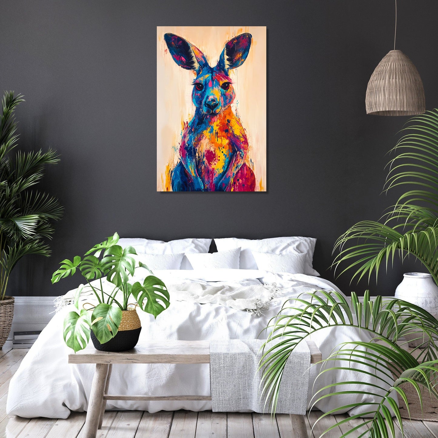 Kangaroo Dreamscape Canvas