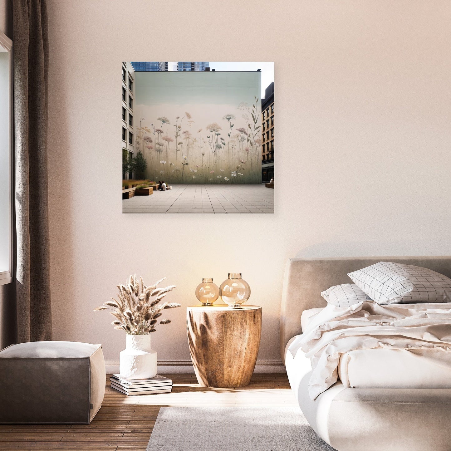Meadow Mural Serenity Canvas