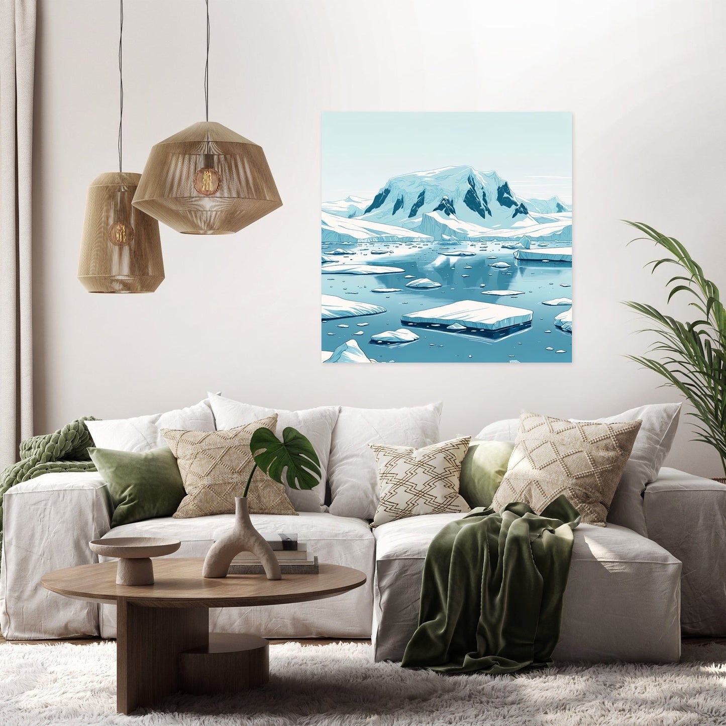 Antarctic Serenity Canvas