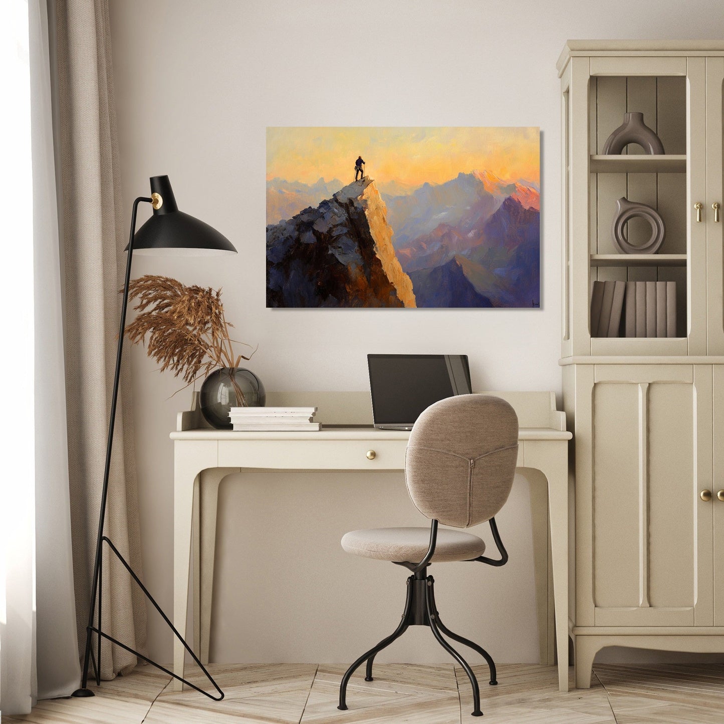 Courageous Ascent Canvas