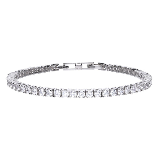 Diamonfire Claw Set Zirconia Tennis Bracelet