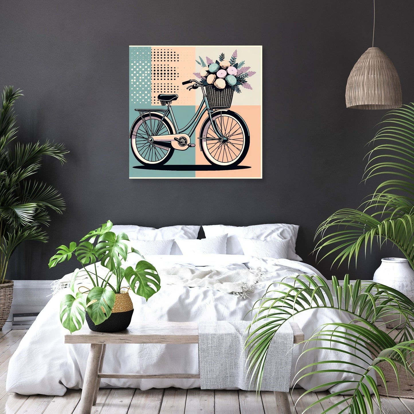 Floral Ride Canvas