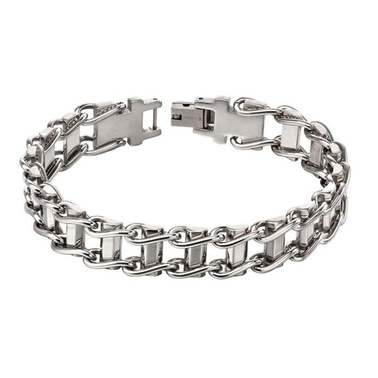 Fred Bennett Stainless Steel Bike Chain Bracelet