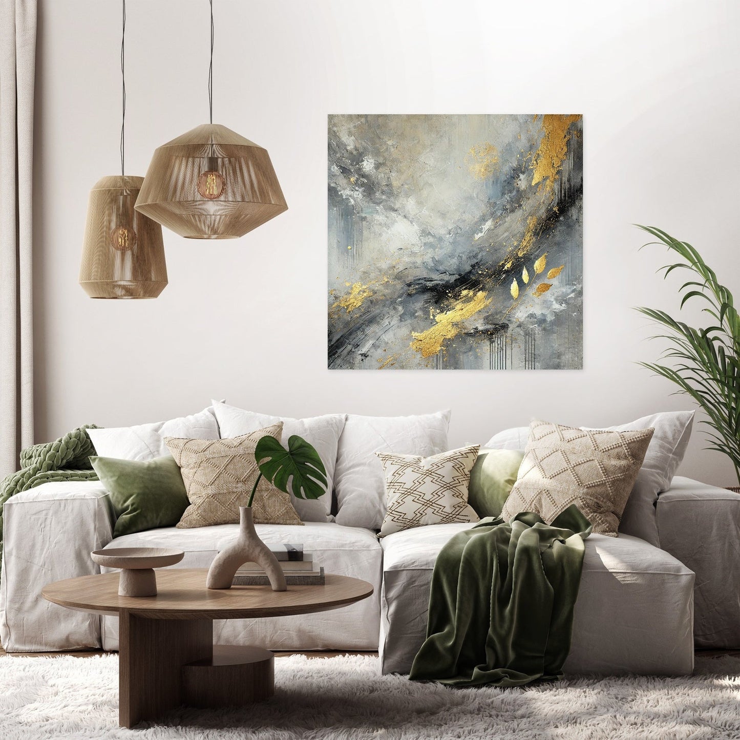 Golden Mist Canvas