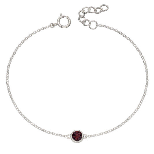 Beginnings Crystal Birthstone Bracelet