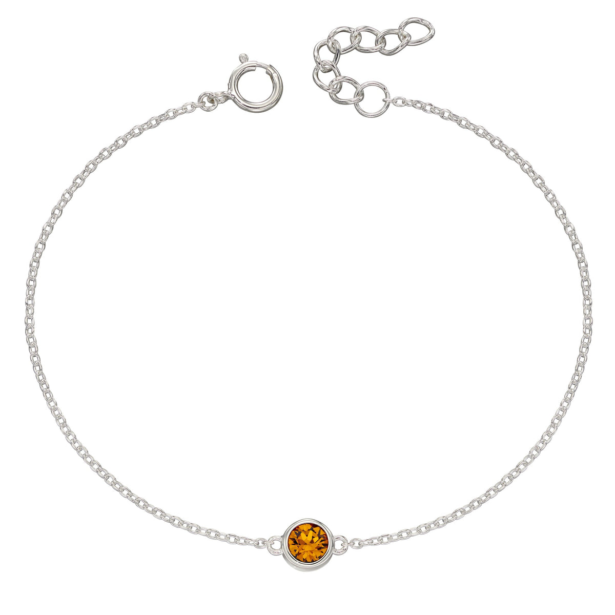 Beginnings Crystal Birthstone Bracelet
