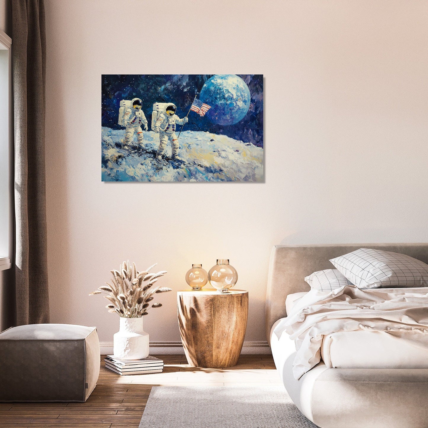 Lunar Exploration Canvas