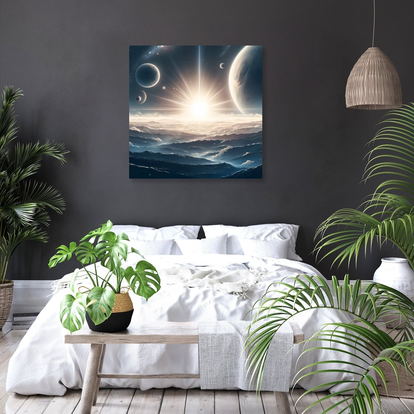 Planetary Vista Canvas