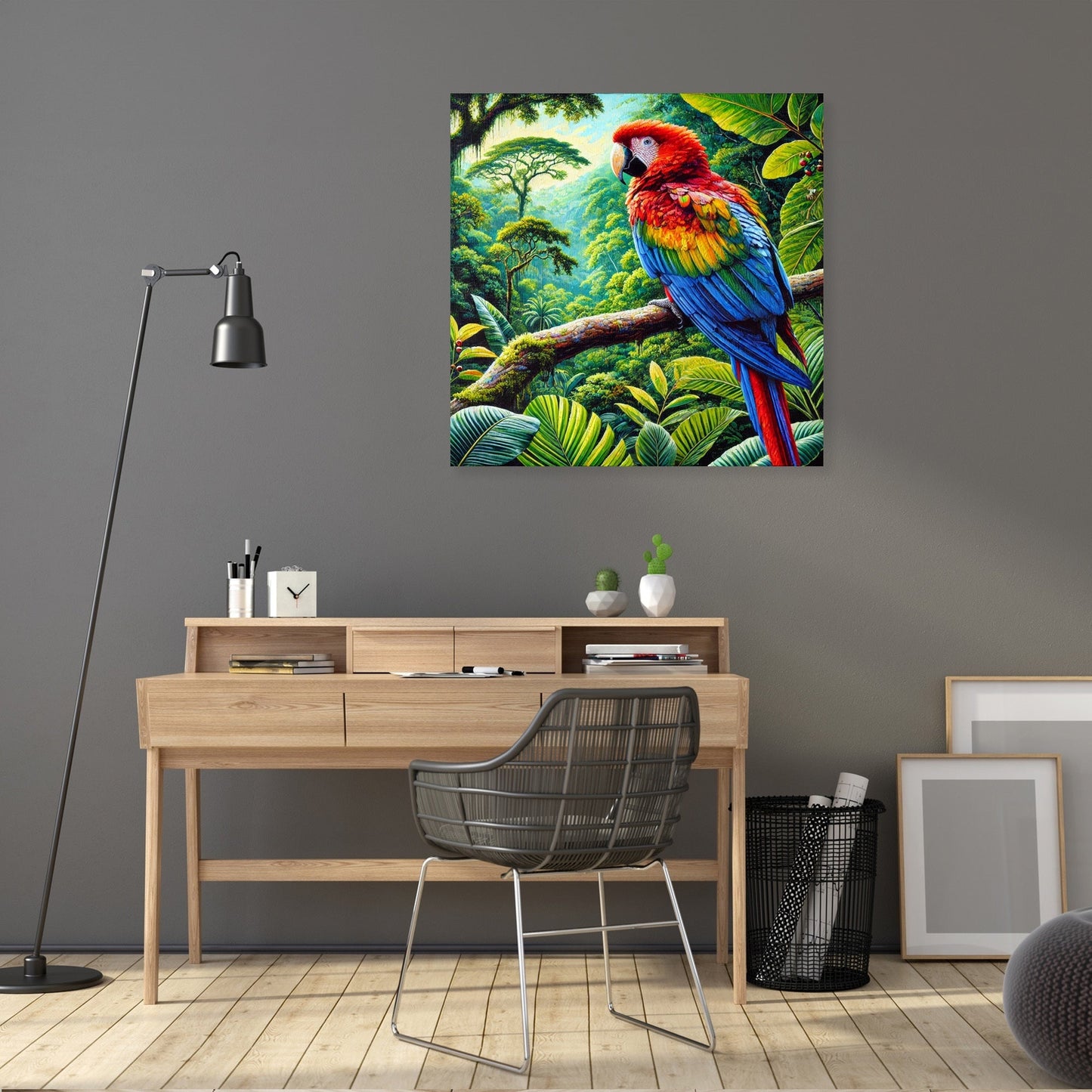 Tropical Vibrance Canvas