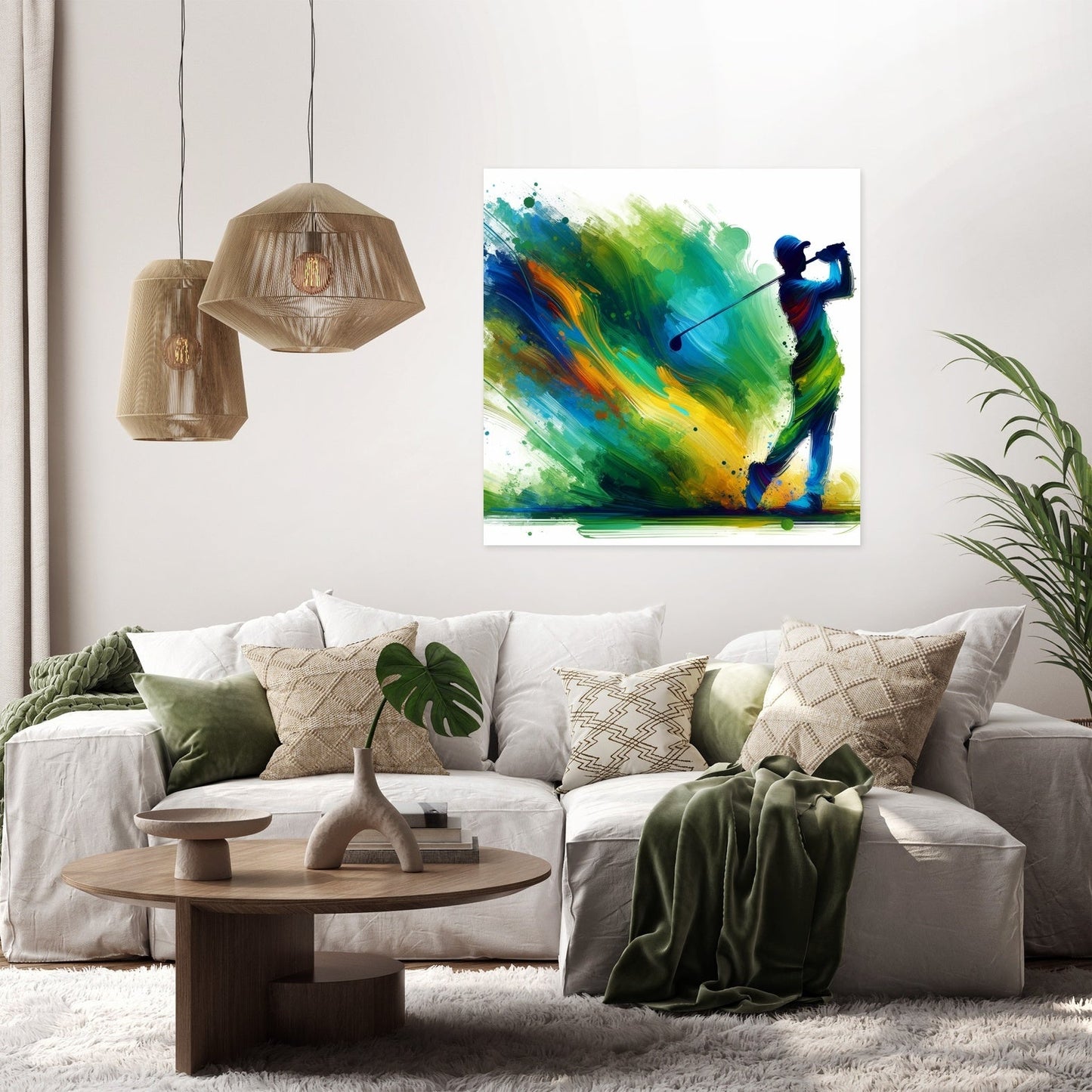 Graceful Swing Canvas