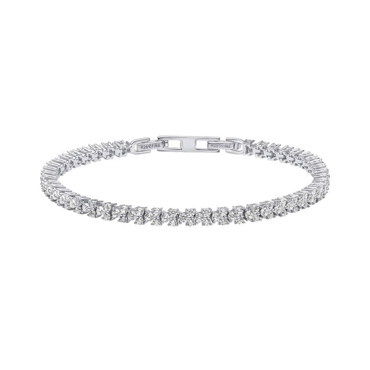 Diamonfire Claw Set Zirconia Tennis Bracelet