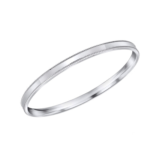 Beginnings Millegrain Bangle