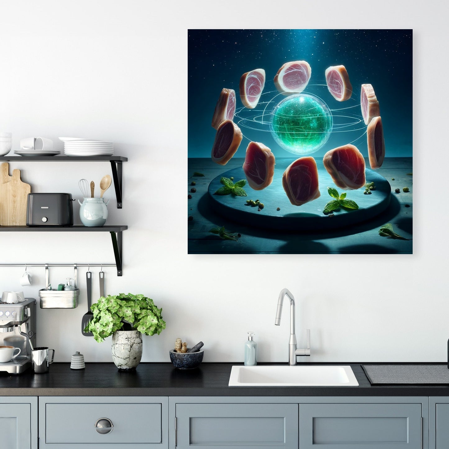 Celestial Lamb Canvas