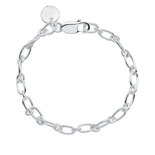 Beginnings Long Link Chain Bracelet with Tag