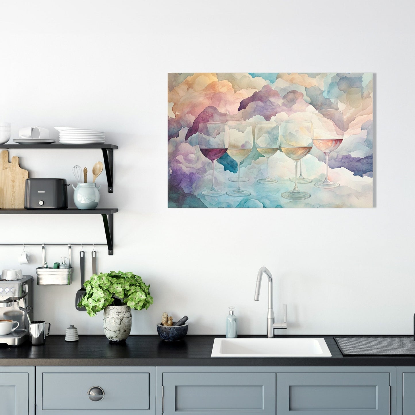 Ethereal Wine Canvas