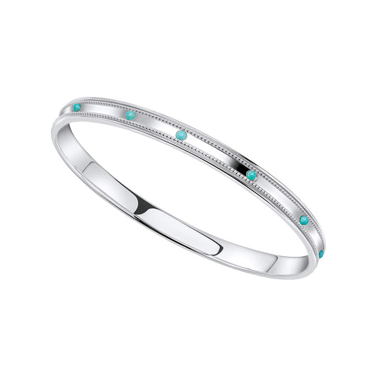 Beginnings Turquoise Spinner Bangle