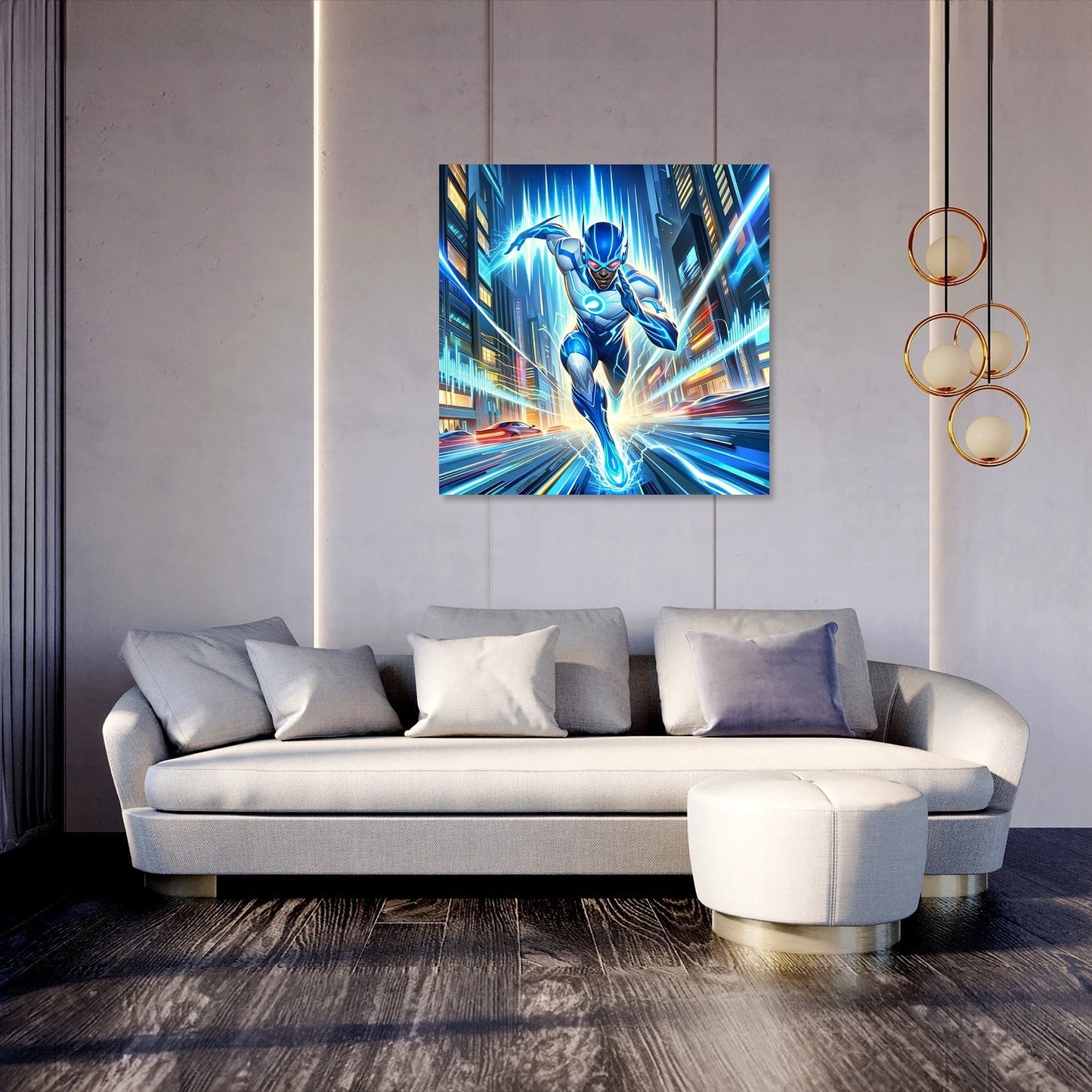 Sonic Boom Canvas