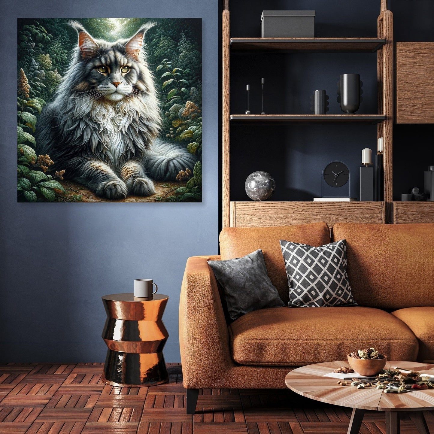 Majestic Maine Coon Canvas