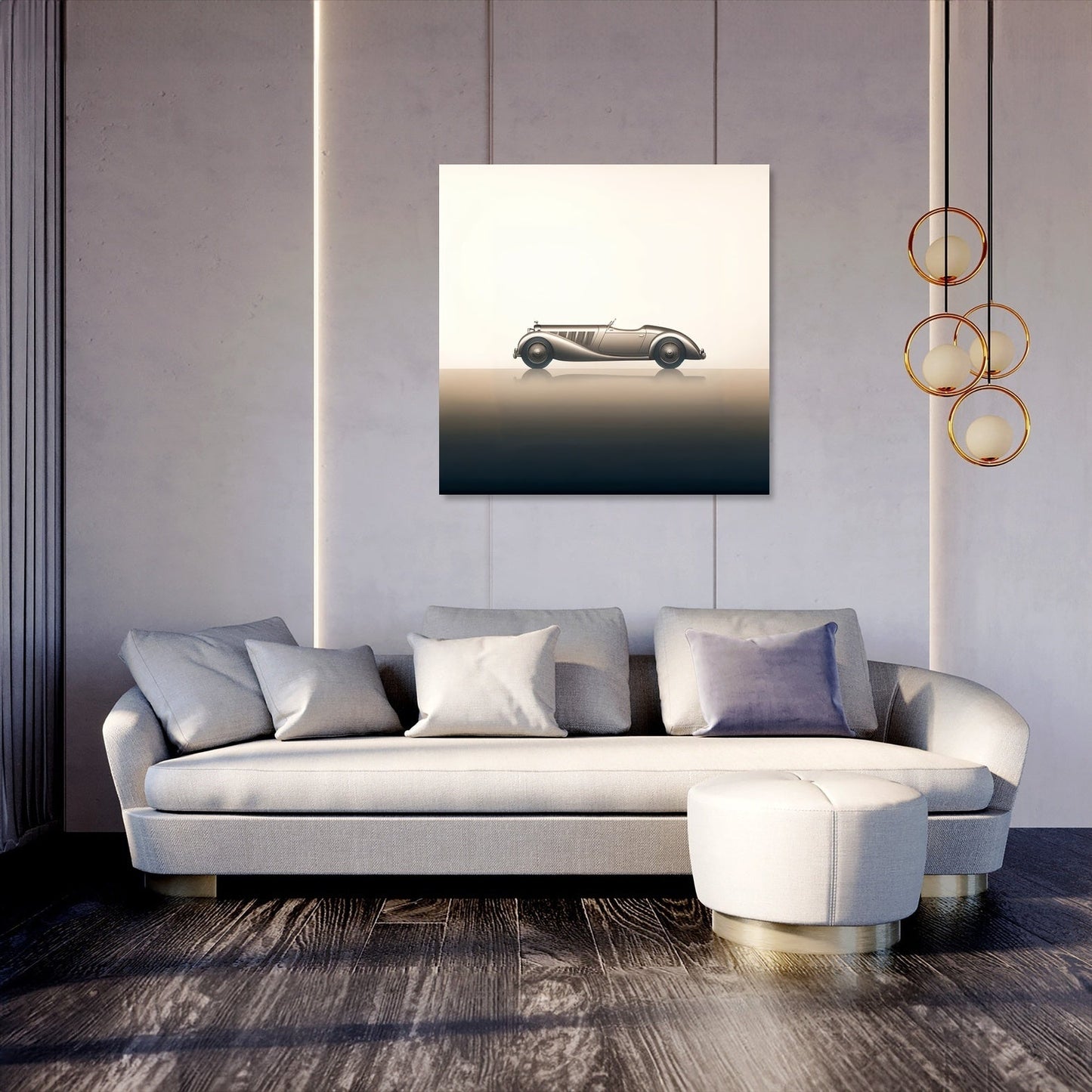Elegance in Motion Canvas