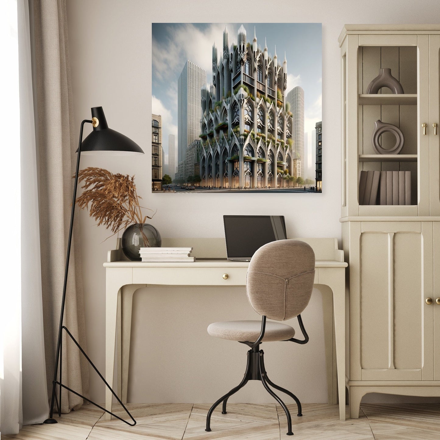 Gothic Urban Fusion Canvas