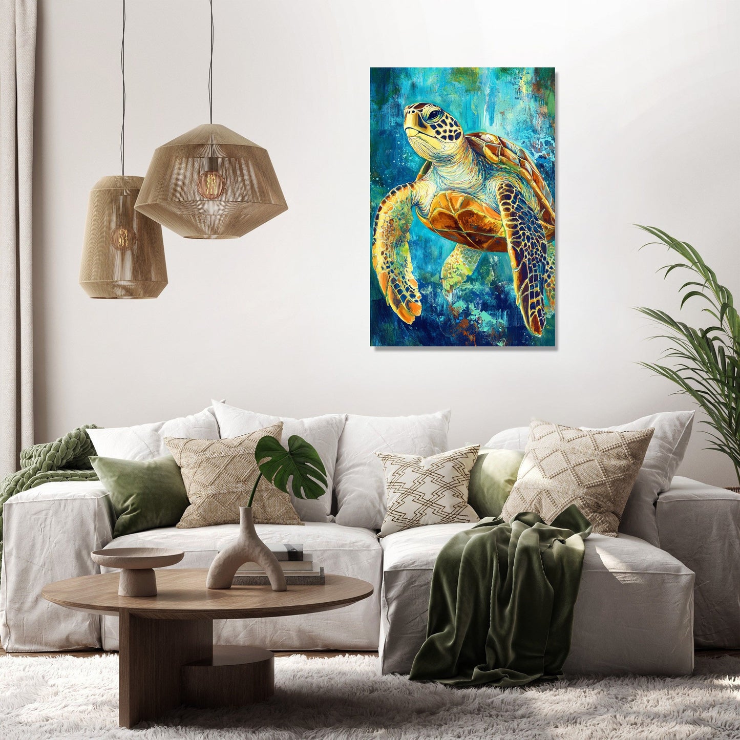 Turtle's Retreat Canvas