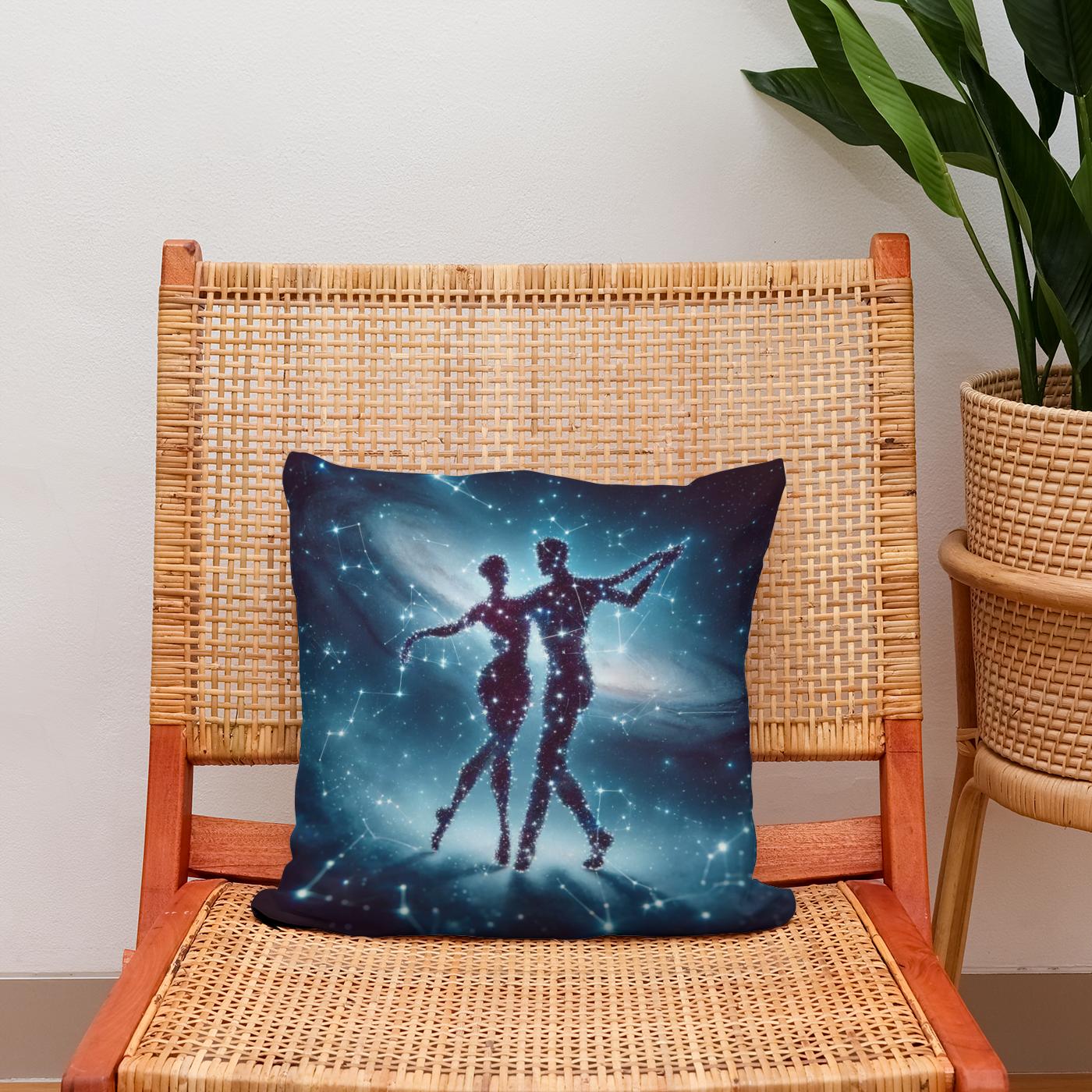 Celestial Waltz Cotton Cushion