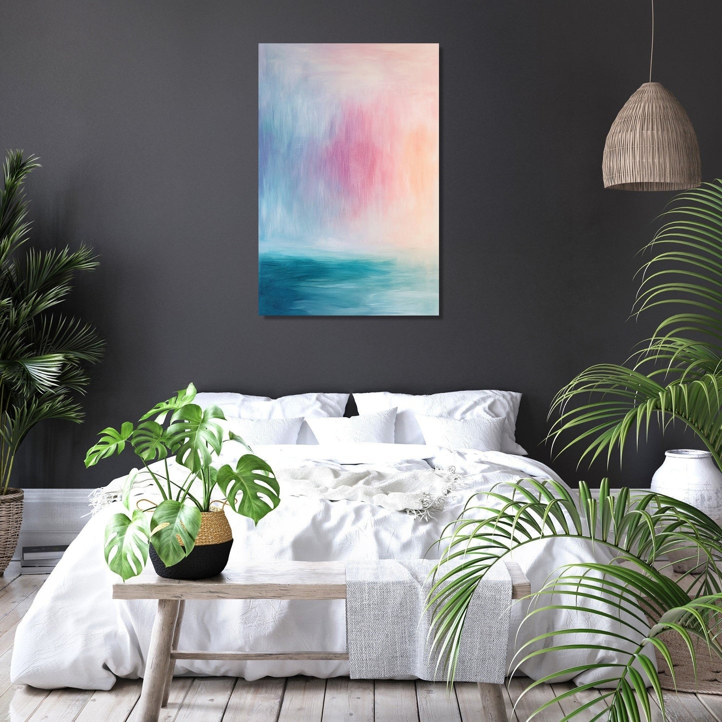 Nostalgic Stream Canvas
