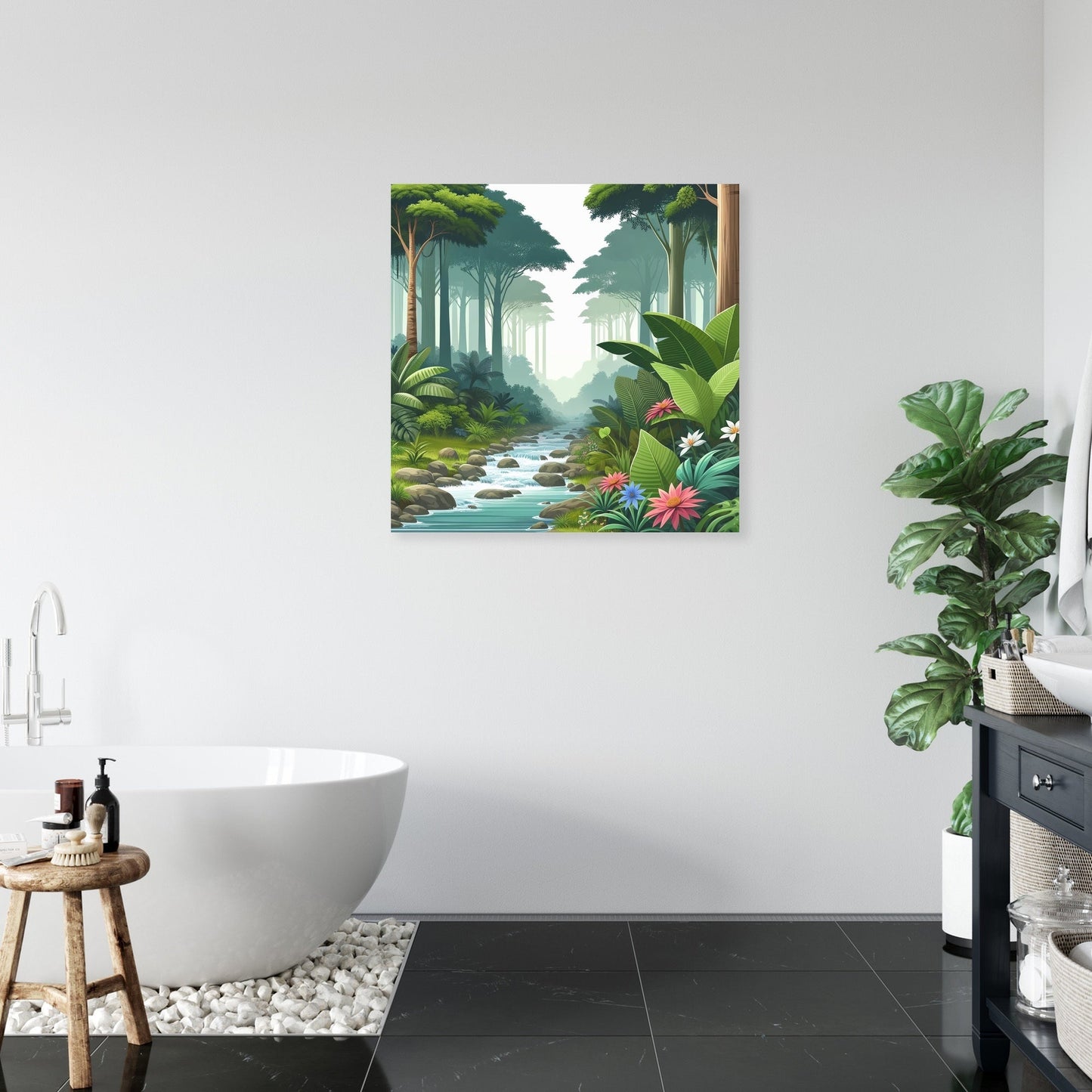 Rainforest Serenity Canvas