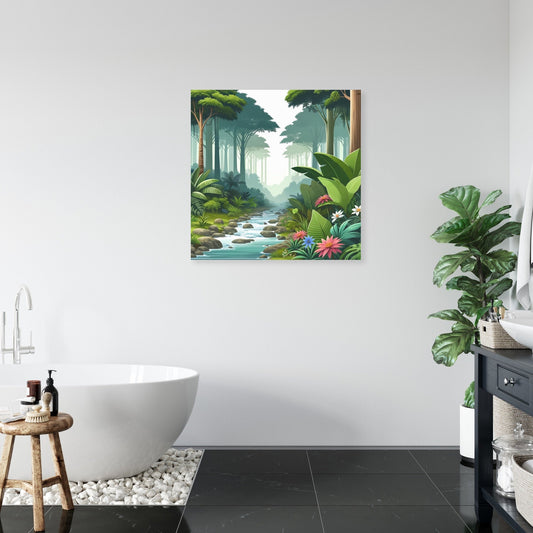 Rainforest Serenity Canvas